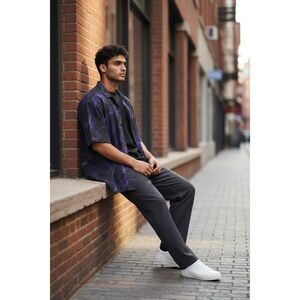 Hardaddy  6XLT Purple Button Down Shirt